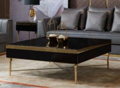 Table basse de luxe Tables en bois Salon Mobilier de haute qualité Table d'appoint